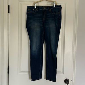 Jcrew skinny leg jeans